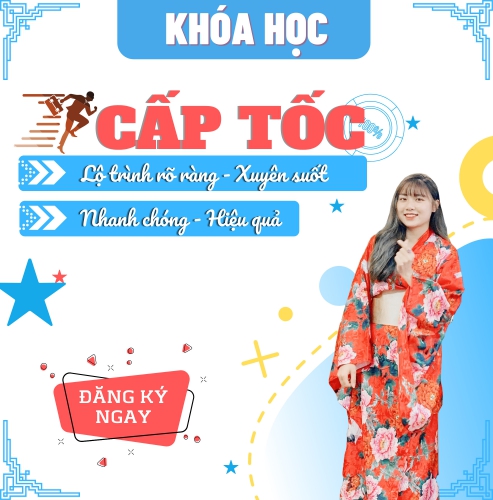 Tiếng Nhật Cấp Tốc